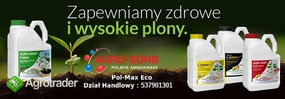 Polskie Aminokwasy, Biostymulator Agro-Sorb  L-AMINO +   5L