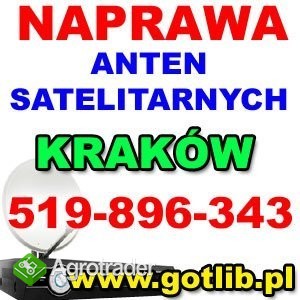 Anteny Satelitarne Naprawa Kraków tel: 519896343