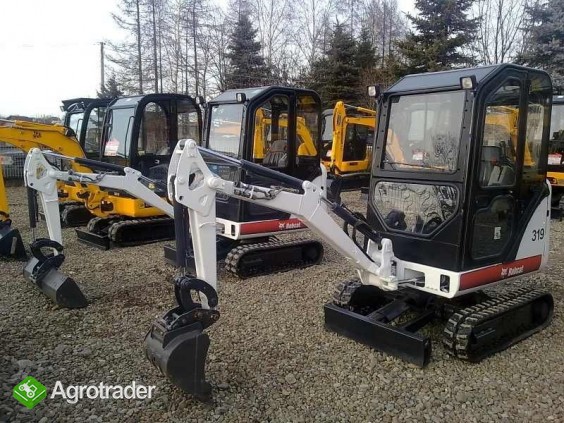 BOBCAT 319 - rok: 2008 - minikoparka gąsienicowa - zdjęcie 3