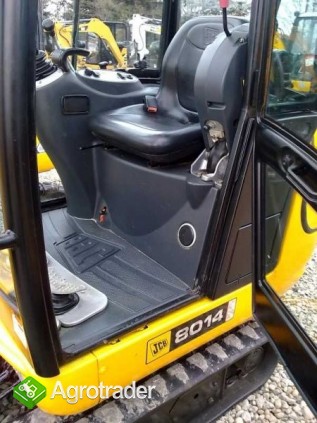 JCB 8014 - rok: 2005 - minikoparka gąsienicowa - zdjęcie 3