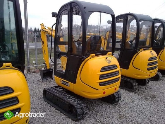 Koparka JCB 801.8 - 2008 rok - 1,6 tony - zdjęcie 1
