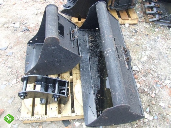 szybkozłącze + łyżki- używane do JCB 3CX, JCB 4CX - zdjęcie 1