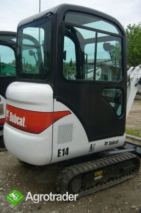 BOBCAT E14 14KM 2011r 30mth MINI KOPARKA LEASING G - zdjęcie 1