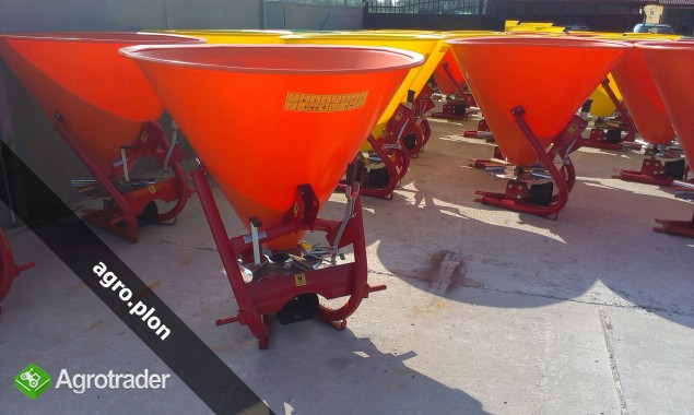 Rozsiewacz nawozów Lejek 300 l 350 l 400 l 500 litrów 6-łopatek Dowóz - zdjęcie 5