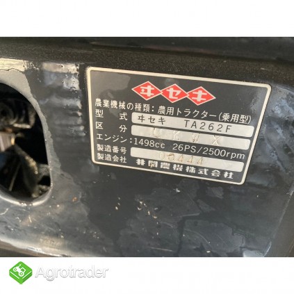Traktor Iseki TA262F - 4x4 – 26 KM - zdjęcie 7