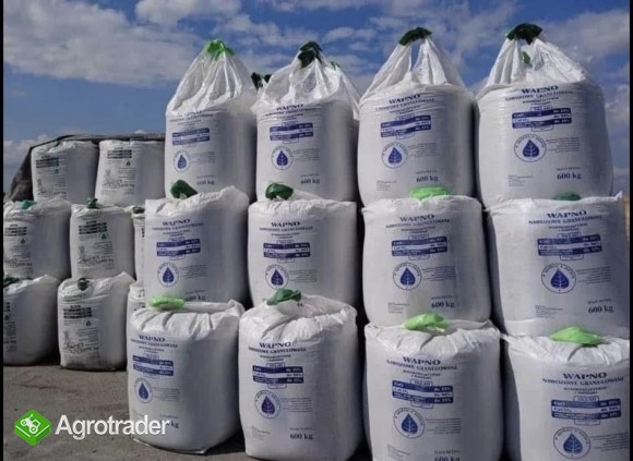 Wapno granulowane nawozowe węglanowe oraz magnezowe 