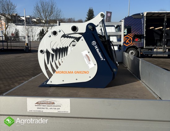 HIT Łyżka z dociskiem łyżkokrokodyl szufla GOLIAT FK MACHINERY 1116kg  - zdjęcie 7