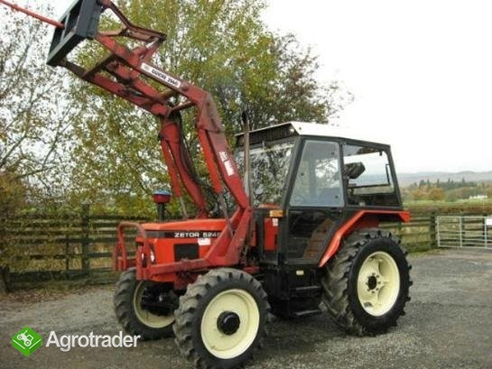 zetor 5345 z turem 1992rok z anglii