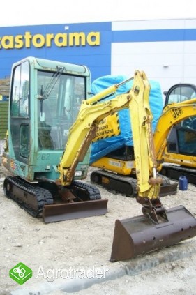 YANMAR B15 -3 2003 15KM AMMANN KOPARKA LEASING GWR - zdjęcie 1
